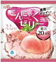 こんにゃくゼリーもも味16gx6個入り　雪国アグリ 蒟蒻ゼリー ピーチ味