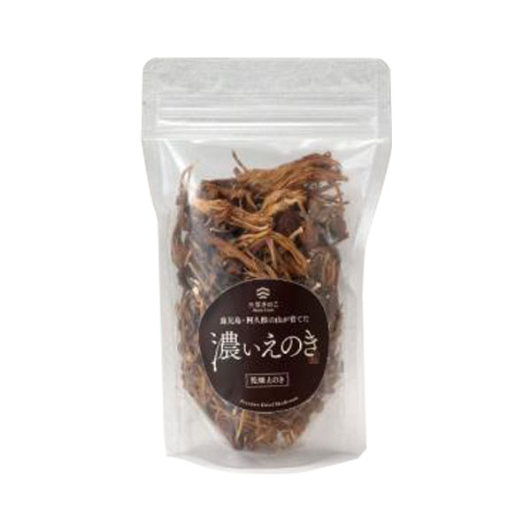 濃いえのき（黒）23g【三笠えのき茸生産組合】乾燥黒えのき みそ汁 味噌汁 時短 国産 九州 鹿児島 おうち時間