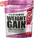 【送料無料】kentai(ケンタイ) ウェイトゲイン アドバンス ストロベリー風味 3kg ケンタイ プロテイン 3kg 体重 増加 増やす 健康体力研究所