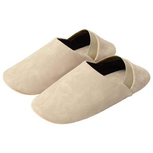 防災ルームシューズ ITSUMO イツモ ベージュ Mサイズ - アルファックス