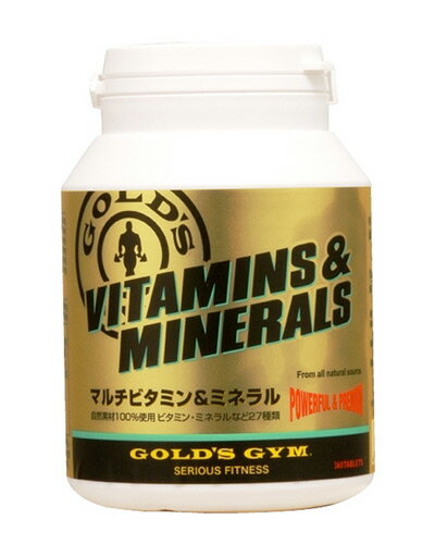 ゴールドジム マルチビタミン＆ミネラル 90粒 - THINKフィットネス GOLD 039 SGYM ※ネコポス対応商品