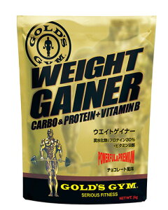 ゴールドジム　ウエイトゲイナー　1kg　- THINKフィットネス 　[GOLD'SGYM/ウエイトアップ]