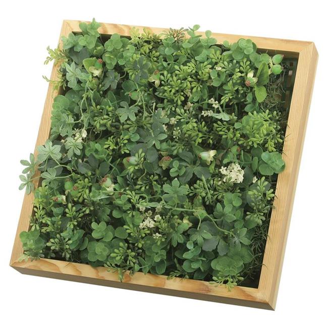 光の楽園(2025年版) 壁掛けウッドボックス 品番：2226A100 高さ：10cm - アートクリエイション [光触媒..