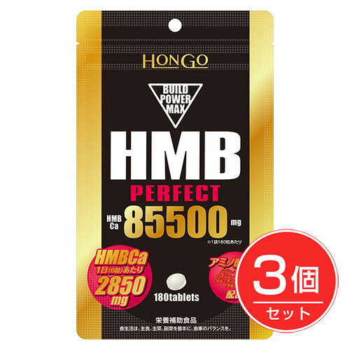 HMB perfact パーフェクト85500 300粒×3個セット - HONGO ※ネコポス対応 ...