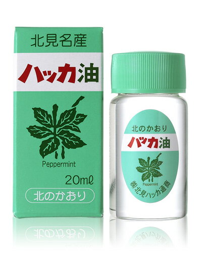 ハッカ油 20ml - 北見ハッカ通商 [ペパーミント/虫除