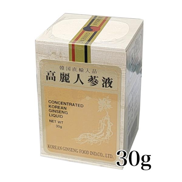 高麗人参液 30g - 高麗人参食品産業