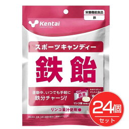 ケンタイ kentai スポーツキャンディ 鉄飴 72g×24個セット - 健康体力研究所