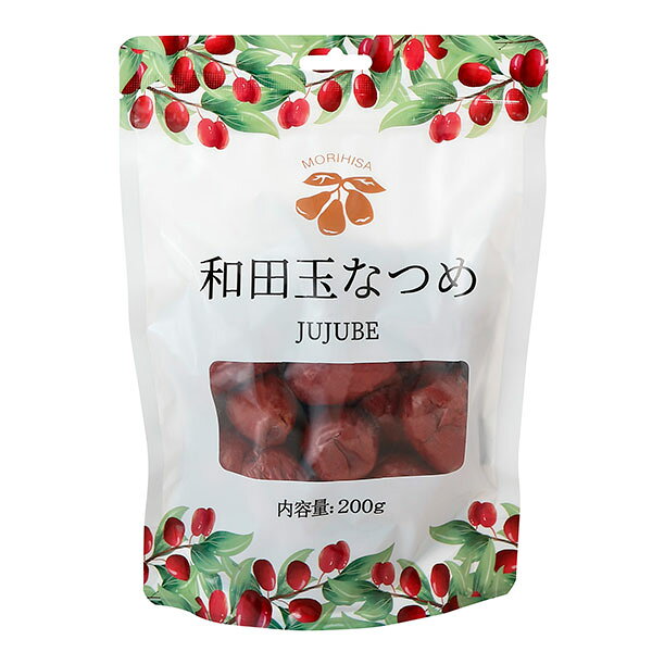 森久商事 和田玉なつめ 200g - 森久商事 healthy-good-10082365 ヘルシーグッド 楽天市場店 パッケージ画像