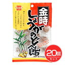 金時しょうがのど飴 80g×20個セット - 健康フーズ