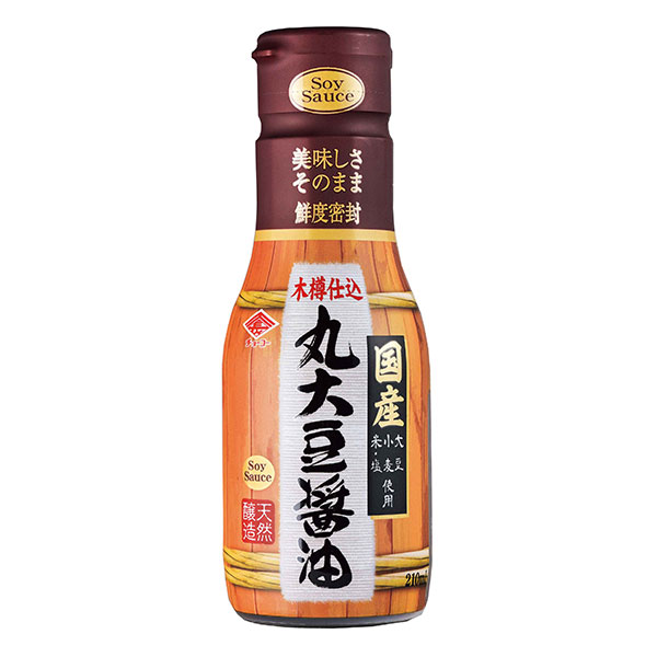 木樽仕込 国産丸大豆使用醤油 210mL - チョーコー醤油