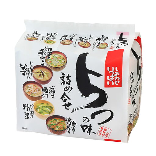 コスモス しあわせいっぱい みそ汁5つの味詰合せ - コスモス食品 コスモス しあわせいっぱい みそ汁5つの味詰合せ - コスモス食品