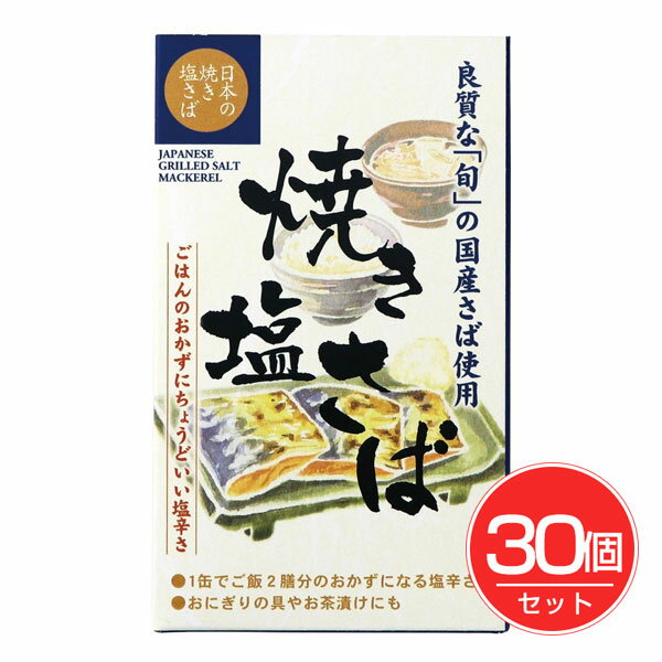 国産寒鯖使用 焼き塩さば 100g×30個セット - 千葉産直サービス