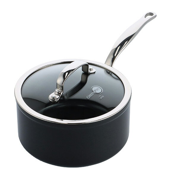 Sauce Pans - グリーンパン バルセロナプロ ソースパン 蓋付 CC008391-004 - グリーンパン