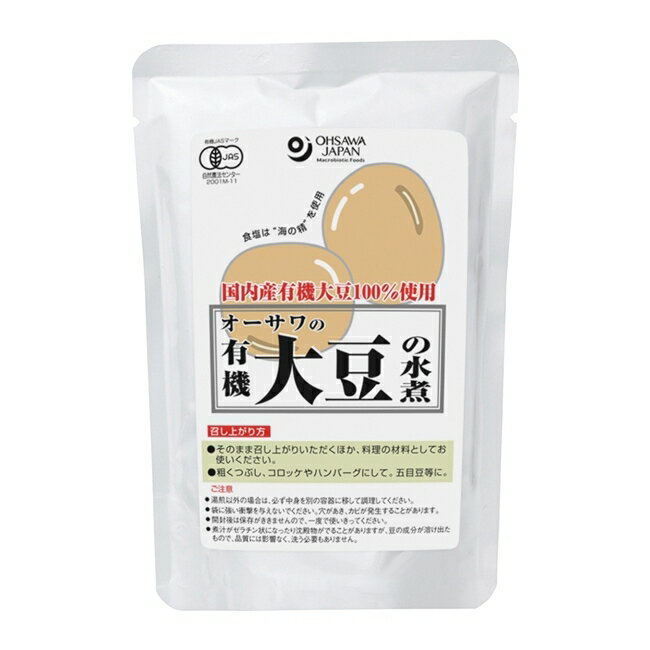 オーサワの有機大豆の水煮 230g - オーサワジャパン
