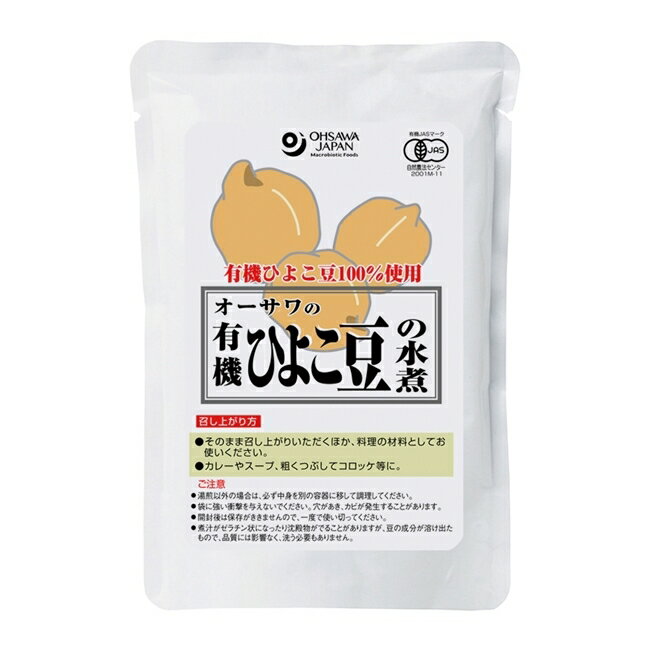 オーサワの有機ひよこ豆の水煮 230g - オーサワジャパン