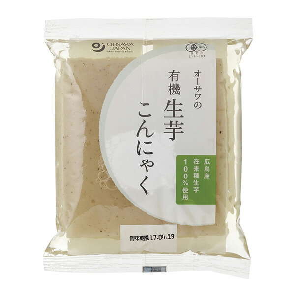 オーサワジャパン オーサワの有機生芋こんにゃく 板 200g - オーサワジャパン