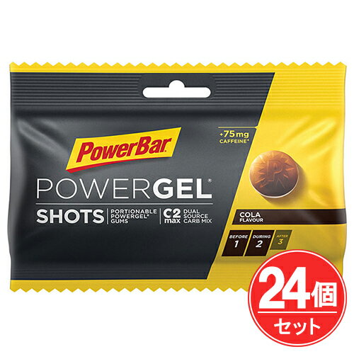 パワースポーツ PowerBar パワーバー パワージェル ショッツ コーラ 24個セット - パワースポーツ