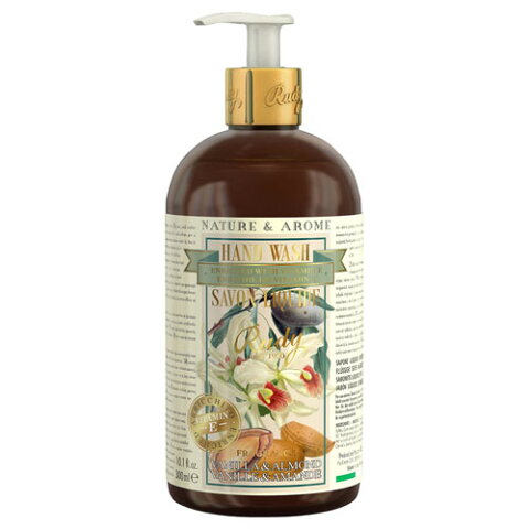 RUDY　Nature＆Arome　Apothecary　Hand　Wash　ハンドウォッシュボディソープ　　Vanilla&Almond　バニラ＆アーモンド - 三和トレーディング