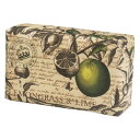 English Soap Company Scrub Soap スクラブソープ レモングラス&ライム 240g - 三和トレーディング