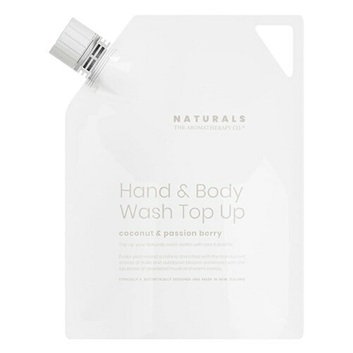 Naturals ナチュラルズ ハンド&ボディウォッシュ リフィル(詰め替え用) ココナッツ&パッションベリー 800ml - 三和トレーディング Naturals ナチュラルズ ハンド&ボディウォッシュ リフィル(詰め替え用) ココナッツ&パッションベリー 800ml - 三和トレーディング