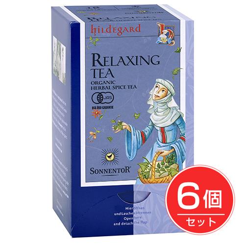 楽天ヘルシーグッド 楽天市場店ゾネントア Sonnentor ヒルデガルト リラックスのお茶 1g×18袋×6個セット - おもちゃ箱 [ハーブティー]