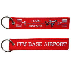 【送料無料】フライトタグ 伊丹空港 Ver. ITM BASE AIRPORT 赤