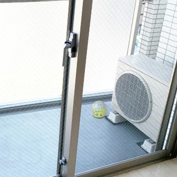[ さよならカメちゃん 置きタイプ ] 置くだけ ミント 窓枠 網戸 侵入防止 よせつけ...