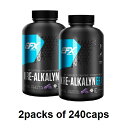 【送料無料】クレアルカリン EFX スポーツ 240粒 2本セット EFX Kre-Alkalyn 240 Capsules Pack of 2 bottles