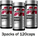 マッスルテック ハイドロキシカットハードコアスーパーエリート 120粒3本セット Muscletech Hydroxycut Hardcore Super Elite 120 Rapid Release Thermo Capsules Pack of 3