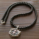 【ポイント2倍】【100円引きクーポン有】ネックレス メンズ 戦国武将 二つ雁金(柴田勝家) 天然石使用 シルバー 925 ジュエリー ネックレス 52センチ【ni】【ギフト プレゼント】