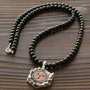 【100円引きクーポン有】ネックレス メンズ 戦国武将 右三つ巴(山本勘助) 天然石使用 シルバー 925 ジュエリー ネックレス 52センチ【ni】【ギフト プレゼント】