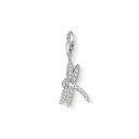 チャーム トーマス・サボ THOMAS SABO アクセサリートンボ 蜻蛉 とんぼ シルバー925 CZ キーホルダー レディース 0384-051-14 正規...
