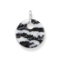 ペンダント トップ レディース トーマス・サボ THOMAS SABO アクセサリー ペンダント トップ 丸型(小)ゼブラジャスパー PE428-195-18 ...