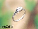 指輪 レディース ウズ UZU ジュエリー アクセサリー シルバー 蛇 ( へび ) のモチーフ イブシ リング UZU RI-3034 ウロボロス【ni】【ギ...