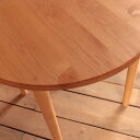 丸テーブル 80cm ラウンドテーブル テーブル 丸型テーブル アルダー材 北欧 おしゃれ 円卓 木製 北欧家具 手作り 丸 まる 食卓 リビングテーブル ダイニングテーブル送料無料 3