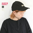 \在庫わずか/HMC刺繍キャップレディース 小物 帽子 キャップ ブラック ホワイト ナイロン 綿