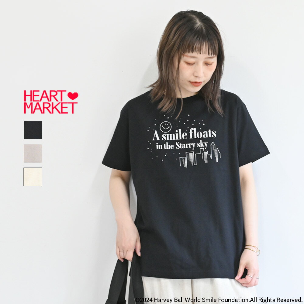 ≪OUTLET SALE 50%OFF≫CITYニコちゃんTEEレディース トップス Tシャツ 半袖 プリント ニコちゃん ナチュラル グレー ブラック 綿 綿100 OUTLET SALE残りわずか/stのサムネイル
