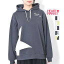 ≪SALE 40%OFF≫BIG STARパーカープルーオーバーレディース トップス プルオーバー パーカー 星 イエロー ナチュラル チャコール 綿 ポリエステル ポリウレタン/st
