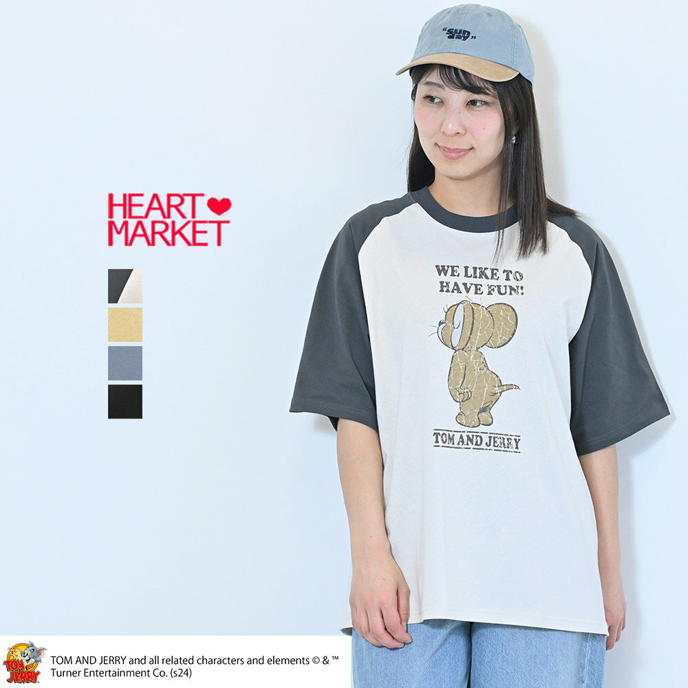 ≪SALE 50%OFF≫トムとジェリーユーズドライクプリントTEEレディース トップス Tシャツ プリント ミッキ..