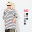 ≪SALE 30%OFF≫USAcottonポケット切替チュニックレディース トップス Tシャツ 配色 ボーダー ホワイト グレージュ ブラック ミント 綿 ポリウレタン/rf/sn/6ko/25r