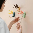 フック 壁掛けフック 3枚セット キッチンフック キッチンツールフック 枝角 台所収納フック 強力フック フック 壁フック 貼り付け跡なし 収納 シンプル おし...