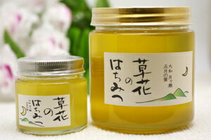 【非加熱・抗生物質不使用】大和・月ヶ瀬の完熟蜂蜜『草花のはちみつ』600g