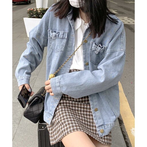デニムジャケット 体型カバー 羽織 長袖 長袖 セーター 秋冬 オフィス 重ね着風 柄 ゆったり おしゃれ キレイめ かわいい 40代 50代 30代 デニムジャケット 体型カバー 羽織 長袖 長袖 セーター 秋冬 オフィス 重ね着風 柄 ゆったり おしゃれ キレイめ かわいい 40代 50代 30代