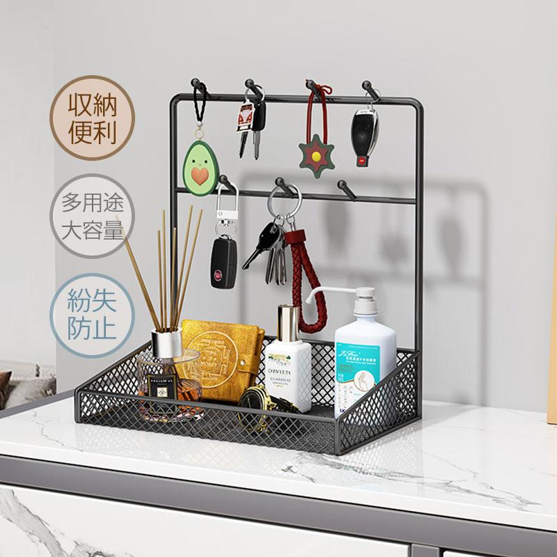 鍵スタンド 鍵 印鑑 小物収納 玄関収納 卓上収納 玄関 フック プレゼント 紛失防止 アジアン雑貨 アク..