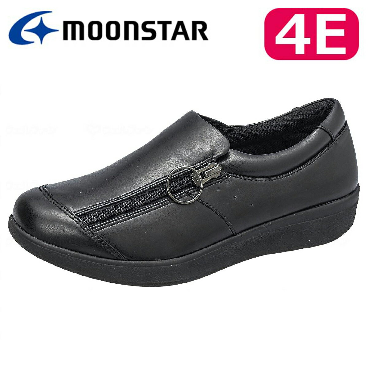 介護用品 福祉用具 介護シューズ 靴 おしゃれ レディース 女性 室外 屋外 ムーンスター ウェルル02 婦人用