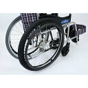 母の日 ギフト プレゼント 2025 自走式車いす専用タイヤRAKUカバー 収納袋付 / SR-120B ブラック 6-22