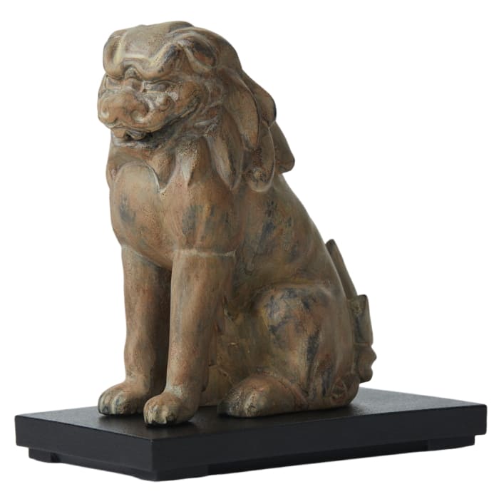 【直送品】【代引き不可】イスム 仏像 TanaCOCORO 掌 WOOD 獅子 フィギア 仏像フィギア イSム ISUM isu..