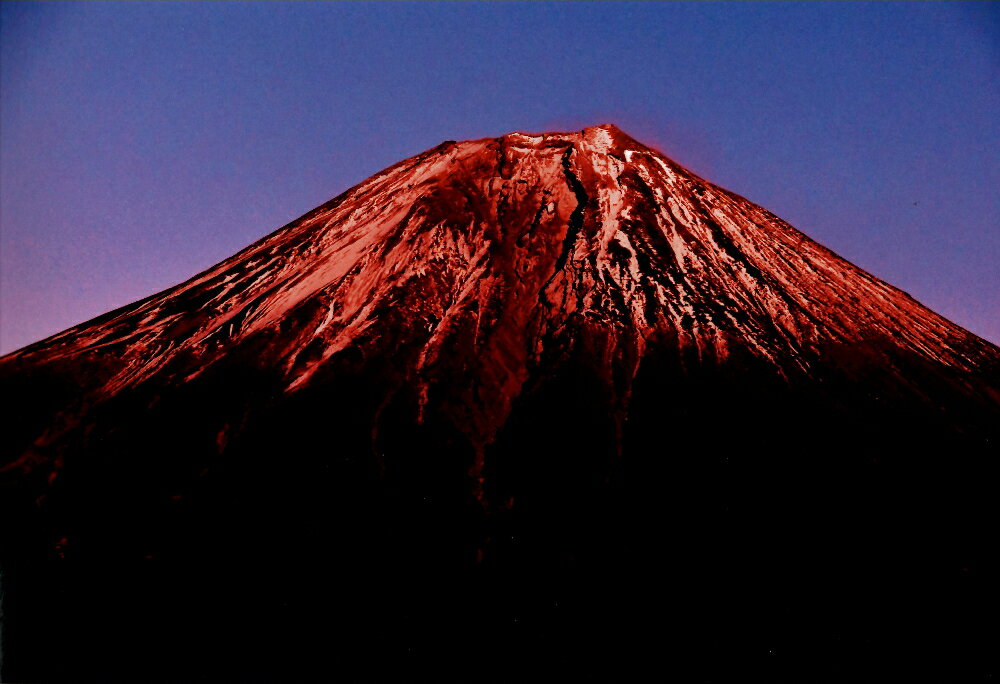 秋元隆良 奇跡の写真 赤富士に龍紋 開運アート 開運アイテム 開運グッズ 絵 画像 写真 開運 幸運 開運インテリア 運気アップ 開運フォト 開運写真 スピリチ...