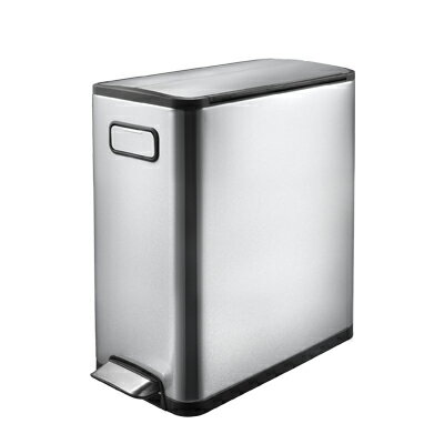 【直送品】【代引き不可】EKO エコフライ ステップビン 20L EK9377MT-20L シルバー ゴミ箱 20リットル ステンレス製 ダストボックス ふた付き おしゃれ ペダル式 ステンレスゴミ箱 ステンレス製ダストボックス ステンレス製ゴミ箱 誕生日 プレゼント ギフト 贈り物 おすすめ