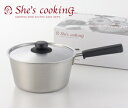 ヨシカワ シーズ・クッキング 片手鍋 16cm 調理器具 ガスコンロ IH 200V キッチン用品 台所用品 ヒーター 母の日 父の日 敬老の日 誕生日 プレゼ...